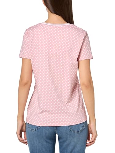 Image of Nautica Women's Solid V-Neck Short Sleeve T-Shirt Shirt