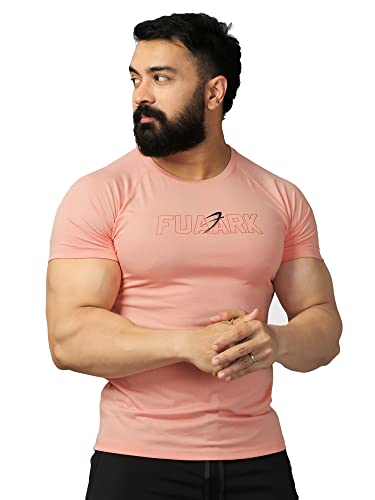 Image of Mens Slim Fit Sports and Gym Training Workout T-Shirt