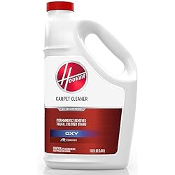 1 of Hoover Oxy Carpet Cleaner Solution, 116 Oz., Ocean Breeze Scent | Carpet Shampoo Solution, Removes Tough Colored Stains from Carpet and Upholstery, Pair with Hoover Carpet Cleaner Machine