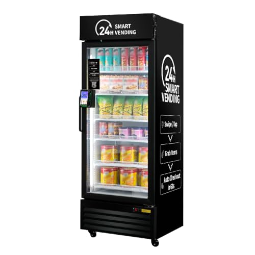 HAHA Smart AI Vending Machine for Business, D-460Z Contactless Grab