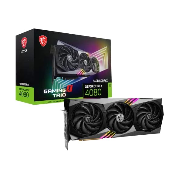 MSI GeForce RTX 4080 GAMING X TRIO 16GB DDR6X