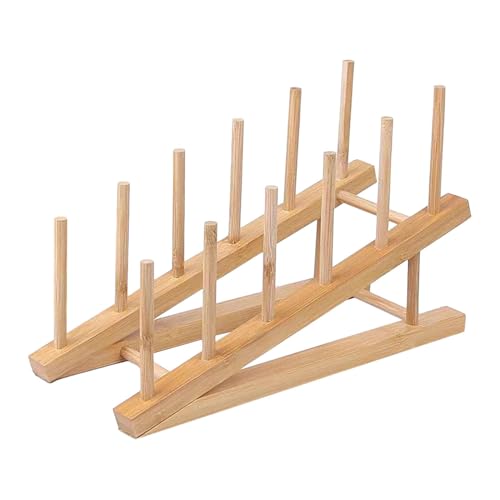 Étagère de Puzzle en étagère de Rangement en Bois en Bois, propriétaire de Puzzle Stable, Tout-Petits de Rangement de | Stand de présentation Flexible,...