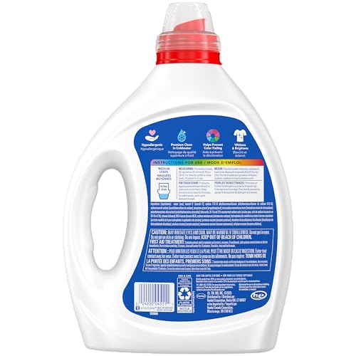 Persil Free &amp; Sensitive Laundry Detergent Liquid, 82.5 Fl Oz, 110 Loads, Unscented - image 7