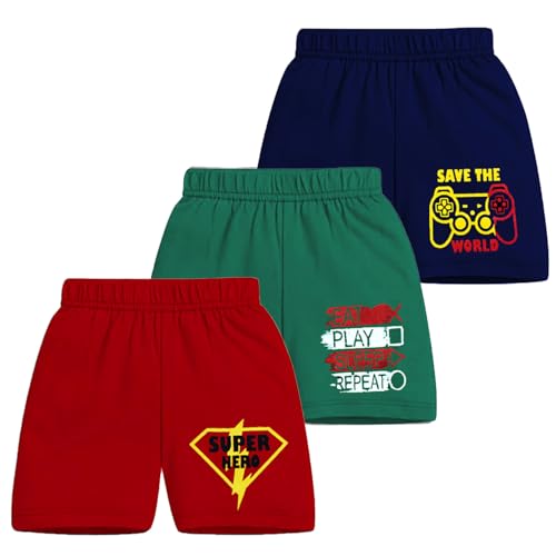 Image of MIST N FOGG Boys & Girls Shorts,2-3 Years to 11-12 Years (Pack of 3)