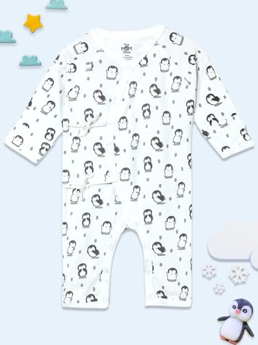 Image of The Mom Store Baby Romper Jabla Style For Boys And Girls | Cotton | Soft Infant Bodysuit | Trendy Stylish Sleepwear For Newborn Baby | Printed | Unisex Comfortable Everyday Baby Wear