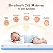 MAMAZING Baby Crib and Toddler Mattress, 2-Stage Breathable Mattress, Non-Toxic, Waterproof Sleep Surface, Machine-Washable Cover for Easy Care, Fits Standard Baby Crib & Toddler Bed