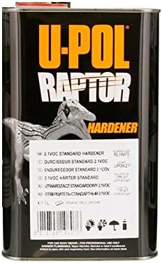 Miniatura 3 de U-POL Raptor Blue Metallic Uretano - Revestimiento en aerosol para caja de camioneta y revestimiento texturizado, 2 litros