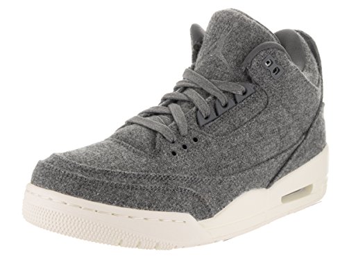 ［ナイキ］ ジョーダン AIR JORDAN 3 RETRO WOOL 854263-004 メンズ ダークグレー/ダークグレー/セイル 26