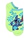 Disney Lilo & Stitch Womens 6 pack Socks (Large (9-11), Stitch Blue)
