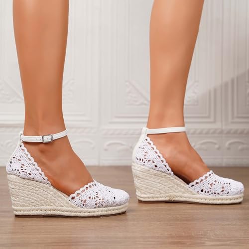 Espadrilles compensées élégantes pour vos vacances et soirées d'été