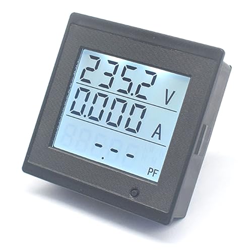 20A AC 80-300V デジタル LCD ディスプレイ電圧計電流計電力計電力エネルギー周波数計多機能メーターテスターツール(AC 80-300V 20A)