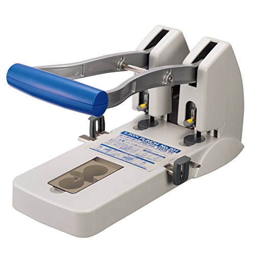 ライオン事務器 パンチ パイプ錐 2穴 強力タイプ 165枚 No.201