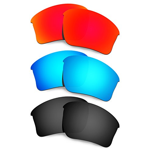 Lentes de repuesto Flak Jacket XLJ Asian Fit para máxima claridad