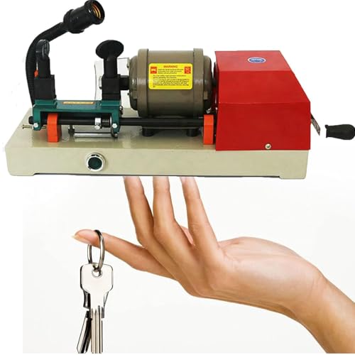 Copiadora horizontal de llaves con función de fresado, duplicador profesional de corte de llaves para llaves de coche y llaves de cerradura de puerta, herramienta esencial de cerrajería