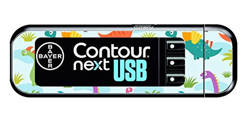 Bayer Contour Next USB Vinyl Sticker (Dinosaur)