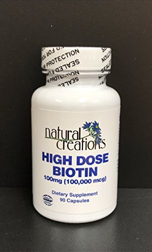 High Dose Biotin Bundle - 4 Bottles of 90 Capsules Each