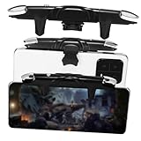 Operitacx Mobile Phone Gaming Trigger Controller Adjustable Button for Enhanced Gameplay Design Unobstructed View Compatible with All Devices