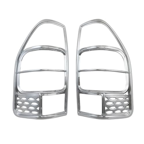 Embellecedores de luces traseras cromadas: accesorios de decoración para coche Isuzu D-max 2005.