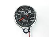  Tacómetro 180 km / H Esfera Negra Suzuki GSX250 GSX400 GSX550