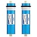 400GPD RO Membrana Ad Osmosi Inversa Depuratore d'Acqua Domestico Compatibile 3012 Membrana Shell Filtro di Ricambio per Depuratore d'Acqua Ad Osmosi Inversa Domestica (2Pack)