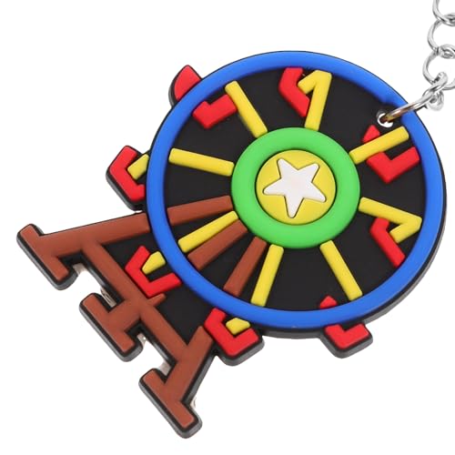 Totority Chaveiro 12 Peças Criativo Fofo Chaveiro Adorável Roda Gigante Pingente Chaveiro Mochila Pi