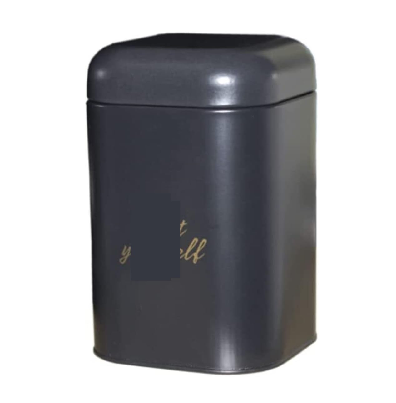 MHbdfsxz Bread Container Storage Bin Metal Bread Box Pastry And Food Container Storage For Counter Cookies Pastries(12 * 12 * 18cm)