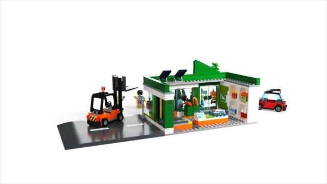 Amazon.com: LEGO My City Grocery Store 60347 Building Toy Set for