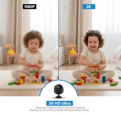 Hidden Security Camera Clock