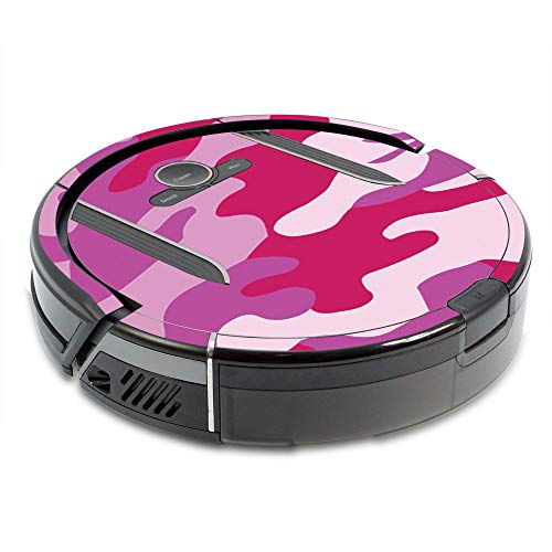 Image of MightySkins Skin Compatible with Shark Ion Robot R85 Vacuum Minimum Coverage - Pink Camo | Protective, Durable, and Unique Vinyl wrap Cover | Easy to Apply, Remove | Made in The USA