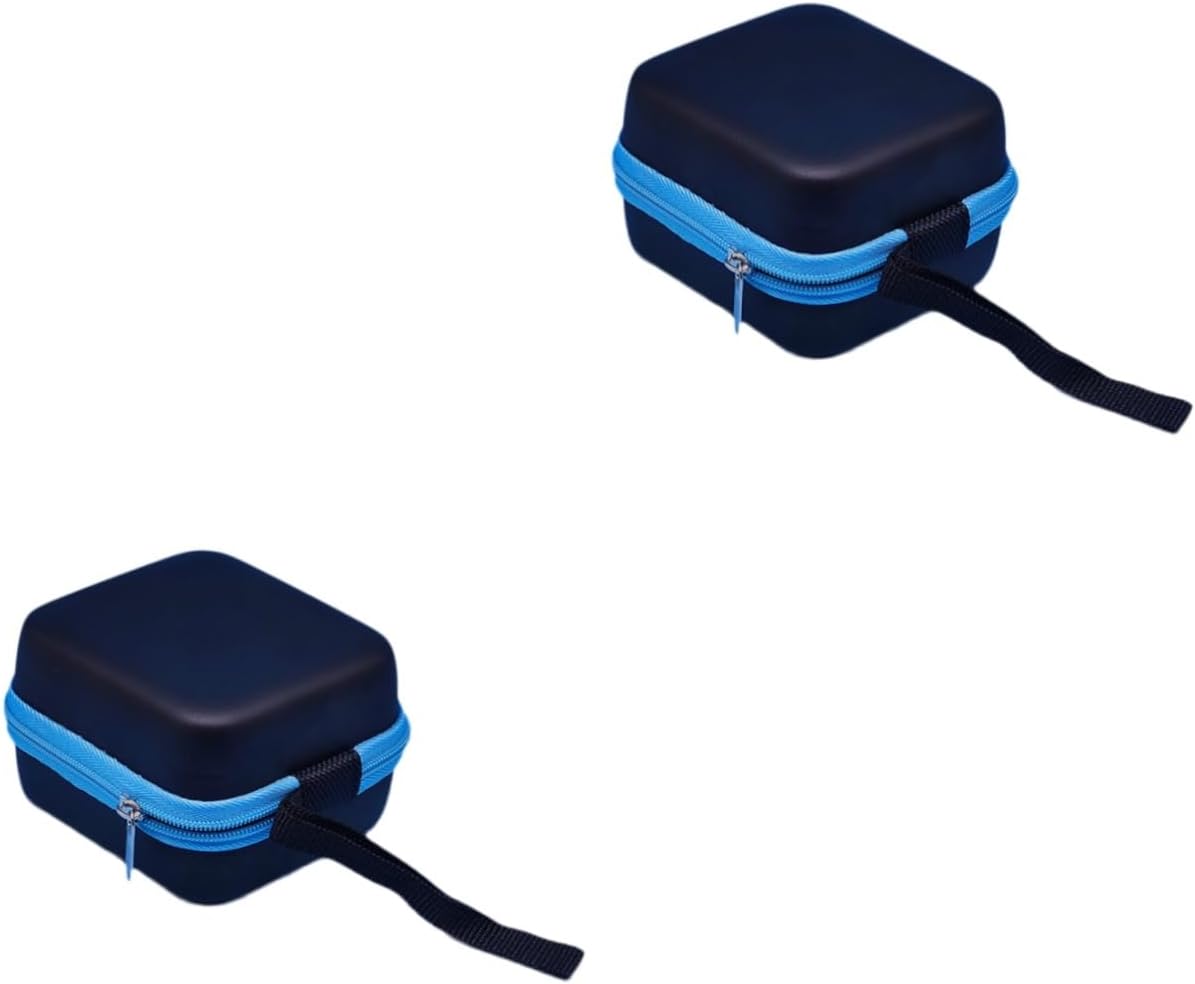 ERINGOGO2pcs Yo-yo Bag Data Cable Carrying Case Yoyo Accessories Yoyo Organizer Earbuds Storage Case USB Cable Storage Bag Yoyo Storage Boxes Yoyo Finger Yoyo Holder Yoyo Case Sponge