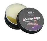 Baume de tatouage 50 ml - Baume de soin végétalien à l'encens et à la lavande - Pour avant, pendant et après le tatouage - Crème de guérison de tatouage - Baume de soin pour tatouage