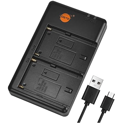 DSTE NP-F USB Dual Quick Charger Cover