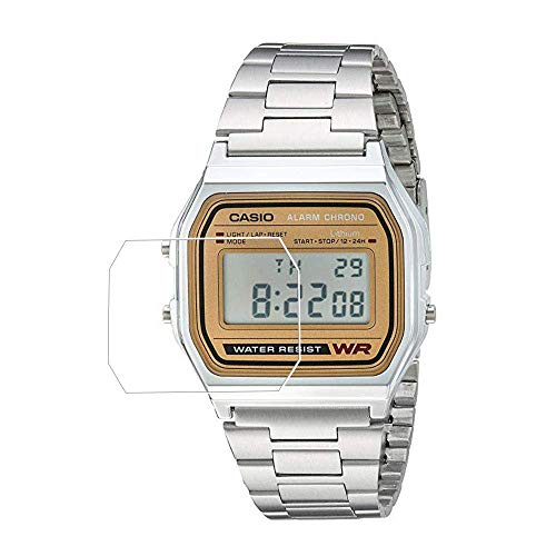 CASIO チープカシオ A168WGG-1B 9H高硬度保護フィルム貼付済み CASIO チープカシオ A168WGG-1B 9H高硬度保護フィルム貼付済み