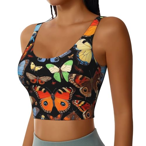 Women Girls Cozy U-Shaped Back Sports Vest Athletic Tank Underwear