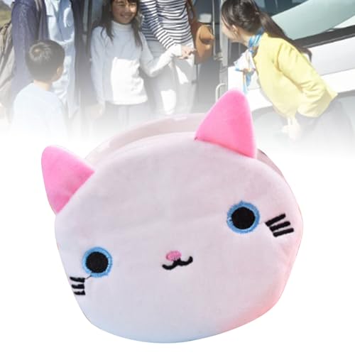 Mini Purse Plush Cat Cartoon Pattern Stylish Change Purse for Children Kids Gift3
