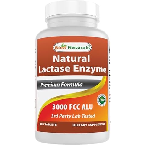 Best Naturals Fast Acting Lactase Enzyme Tablet Cover