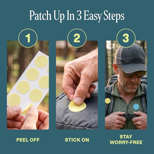 Image of Cliganic Mosquito Repellent Stickers for Kids & Adults (360 Pack) - Solid Patches, Natural DEET-Free, Essential Oil Infused, Insect Repelling Garments