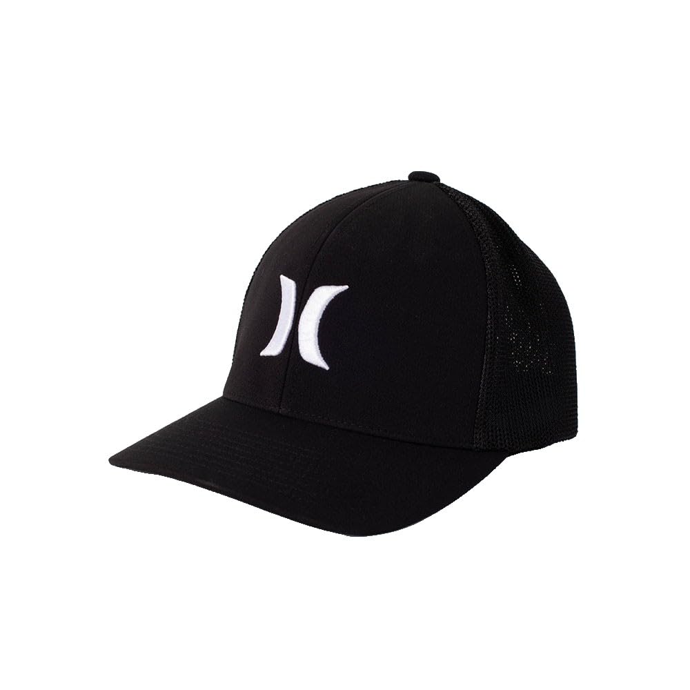 Hurley Mens - Laguna Icon Stretch Cap, Black, L EU