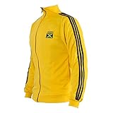 brasilien jacke für kinder #NAME? JL Sport Jamaika-Flagge Gelb Capoeira Jacke Mann Trainingsanzug Pullover Oberteil Sweatshirt