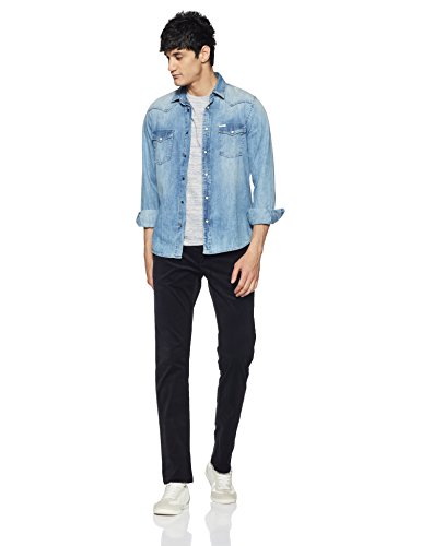 Image of blackberrys Men's Chino Casual Trousers
