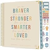bloom daily planners Undated Chronic Illness Planner & Medical Journal - 12 Month Pain & Symptom Tracker, Mood & Medication Log, Appointment Organizer (7” x 9”)- You Are Stronger Than You Think