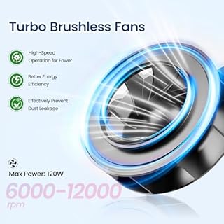 JODSONE 120W Nail Dust Collector Powerful Vacuum Fan Dust Collector Nail with Reusable Filter Manicure Tool for Nail Polishing Salon and Home Use