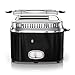 Russell Hobbs TR9150BKR Retro Style 2-Slice Toaster, Black