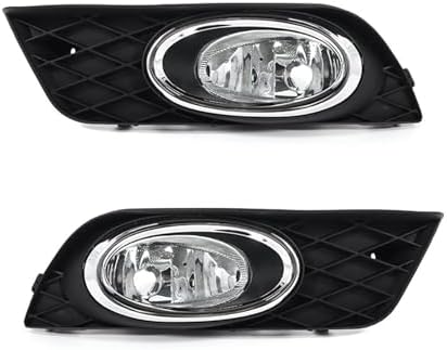 Car taillight Cover 33950-TR0-H11 33900-TR0-H11 Car Front Bumper Fog Light Fog Lamp with Cover No Bulbs for Civic 2012 2013 Car Rear Lamps