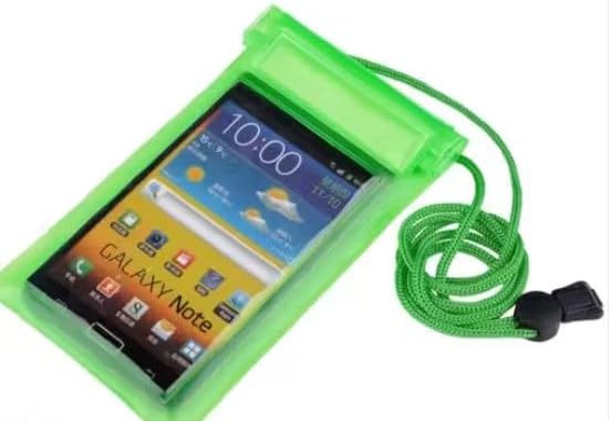 Waterproof Phone Pouch, Universal Dry Bag Case with Lanyard, Triple Seal Protection, Touch Screen Compatible, Pack of 5, Assorted Colors