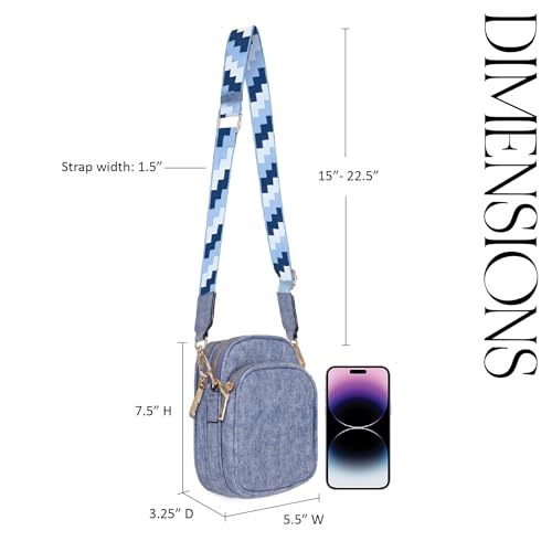 Image of Mali+Lili, Josie Triple Zip Crossbody Bag