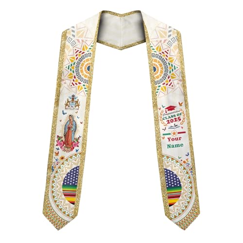MonkeyVan Custom Guyana Graduation Sash Custom Flag Graduation Stole Guyana Flag Graduation Sash Guyana Stole Graduation 2025 Gya8