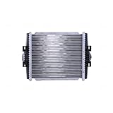 NISSENS Radiateur du moteur Module de Refroidisement 606863 Largeur de filet 185mm Longueur de filet 195mm Profondeur de filet 27mm