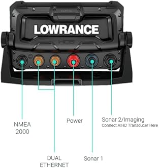 Lowrance HDS PRO Fishfinder/Chartplotter with Smartphone Integration and Preloaded C-MAP U.S. & Canada Charts