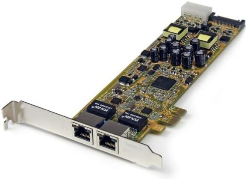 StarTech Network ST2000PEXPSE 2Port Gigabit Ethernet PCI Express Network Card Adapter